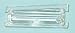 1973-1976 Corvette Mirror Map Light Lens