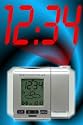 Projektionsuhr mit Funkzeit und Wettervorhersage WT 532