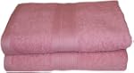 Frottee Handtuch 50x100 cm Rosa / Alt...