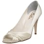 Bridal by Butter Women's Charisma Peep-Toe Pump
