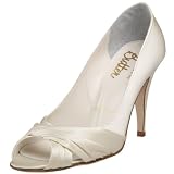 Bridal by Butter Womens Charisma Peep-Toe Pump