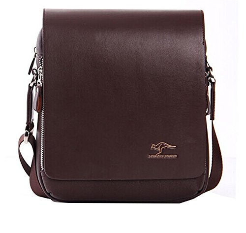 Men’s Genuine Leather/PU Authentic kangaroo kingdom Shoulder Bag Messenger Bags image