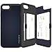 iPhone SE Case, iPhone SE 2020 iPhone SE Card Case SKINU iPhone SE Wallet with Mirror for iPhone SE (2020) - Metal Slate