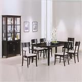 Cimarron 7 Piece Dining Set in Cappuccino