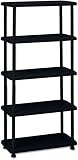 41%2BxW9J8JeL. SL160  Iceberg 20851 Rough n Ready Open Storage System, 5 Shelves, 36 x 18 x 74, Black