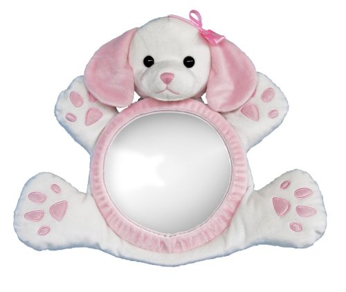 BearView Infant Mirror Pink and White Puppy