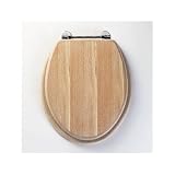 Axis Lime Oak Toilet Seat Chrome Hinges