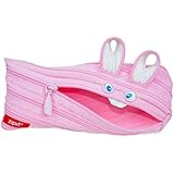 ZIPIT Animals Pencil Case, Bunny, 8.6"x0.78"x3.54" / 22x2x9cm (ZTM-AN-BY)