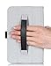ProCase LG G Pad 7.0 Case - Tri-Fold Book Folio Cover Case Exclusive for 7 inch LG G Pad Tablet (V400), Built-in Stand, with Hand Strap, Bonus procase Stylus Pen (Black)