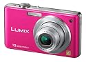 Panasonic Lumix FS7 Digital Camera - Pink (10.1MP, 4x Optical Zoom) 2.7 inch LCD