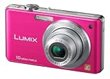Panasonic Lumix FS7 Digital Camera - Pink (10.1MP, 4x Optical Zoom) 2.7 inch LCD