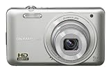 Olympus VG-130 Digitalkamera (14 Megapixel, 5-fach opt. Zoom, 7,6 cm (3 Zoll) Display, bildstabilisiert) silber