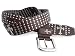 All Products : Chritian Religious Cross and Circle Studded Leather Belt