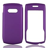 Talon Snap-On Hard Rubberized Phone Shell Case Cover for LG 620G (Purple)