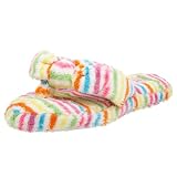 Patricia Green Women's Bunnie Slipper,Stripes,Medium (Women's US 8 M)