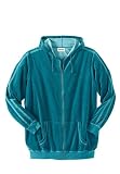 Velour Full Zip Hoodie