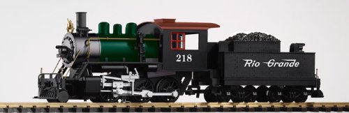 D&RGW MOGUL LOCOMOTIVE WITH SMOKE - PIKO G SCALE MODEL TRAINS 38210