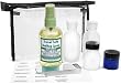 Travel Safe BedBug Spray Kiit, Clear Vinyl Bag, 4 Travel Size Toiletry Containers and 1 Travel Size Bed Bug and Insect Spray  6pieces