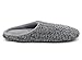 HomeIdeas Men's Cashmere Knitted Anti-slip House Slippers, Spring Summer Breathable Indoor Shoes