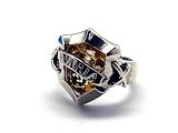 Katekyo Hitman Reborn Cosplay Costume Accessories - 4th Version 7 Gem Vongola Rings Set