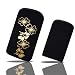 Etui Tasche H�lle Handytasche Schutzh�lle Gold Flower K05 f�r Samsung GT-S5230 Star