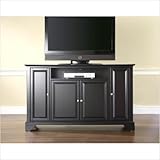 Crosley Furniture LaFayette 60" TV Stand in Black Finish