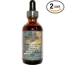 Alternative Health & Herbs Remedies Nausea/Morning & Motion Sickness 2 Ounces (Pack of 2)