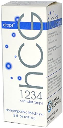 Oral Diet Drops hCG 1234 2 fl. Oz