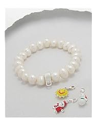Fresh Water Pearl Bracelet In Sterling Silver