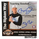 Coaches' Instructional CD-ROM Signed by the Ripken Brothers