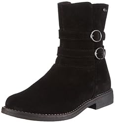 ESPRIT Manuela Bootie V10470, Damen, Stiefel, Schwarz (black 001), EU 37