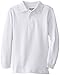 KHQ Little Boys' Long Sleeve Pique Polo