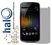 Halo Screen Protector Film Invisible (Clear) for Verizon Samsung Galaxy Nexus (3-Pack) - Premium Japanese Screen Protectors