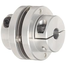 Boston Gear FC123/8 Shaft Coupling Half, FC12 Coupling Size, 0.375 inches Bore, 27/32 Thru Bore Length, 1.000 inches Hub Diameter, 3 Max HP at 1750 RPM, 125 Max Torque (LB-IN), Steel