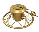 Heavy Duty Fancy Gold Metal Rotating Artificial Christmas Tree Stand