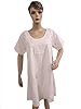 Womens Boho Dress, Embroidered Summer Boho Hippy White Cotton Dresses Xl