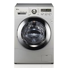 LG F1447TD51 Waschmaschine Frontlader / A+++A / 1400 UpM / 8 kg / Silber / Inverter Direct Drive(TM) / 6 unterschiedliche Trommelbewegungen