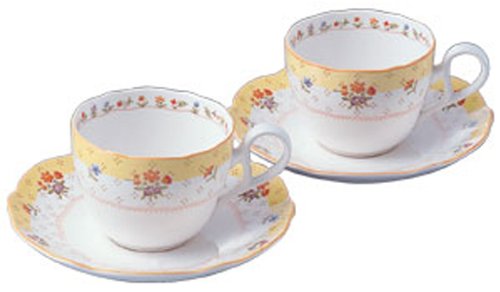 Noritake プリマチャイナ トゥルーラブ ティー・コーヒー碗皿 ペアセット Y6787/9438