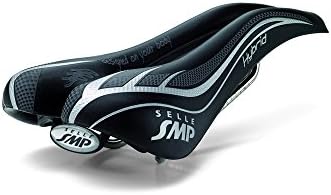 Selle SMP Hybrid GEL Saddle Bicycle Saddle Cycling Saddles Seats Road Racing Performance Saddle (Black)