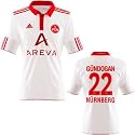 1. FC N&uuml;rnberg G&uuml;ndogan Trikot Away 2012