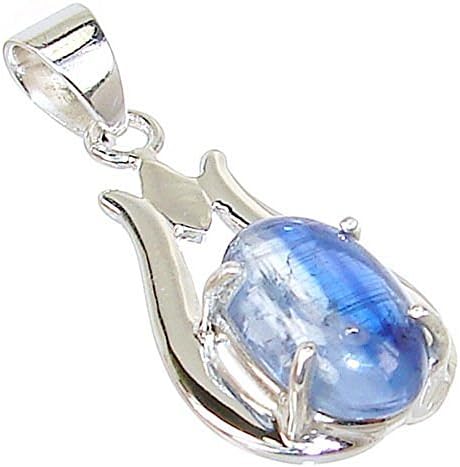 Rare Kyanite Sterling Silver Pendant