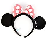 Minnie Mouse Costume Dress-Up Ears Headband Pink
