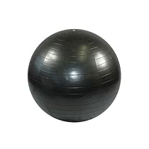 Bodymax Anti Burst Gym Ball - 75cm (Black)