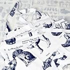 Rococo Print Adult Cotton Apron