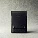 Charbonize Genuine Leather and Wool Felt sleeve case for Apple iPad Mini (Black)