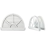 フクビ FUKUVI 小屋裏用樹脂換気器材 大型ヤギリ オリジン1型 ホワイト 【RG1W】