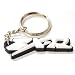 KAWASAKI ZX6 ZX7 ZX10 ZX12 ZX14 KEYCHAIN KEY RING FOB LOGO DECAL MOTORCYCLE