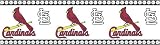 Blue Mountain 594685 St. Louis Cardinals MLB Prepasted Wall Border