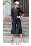 Kristy J UV Protective Clam Digger Capri