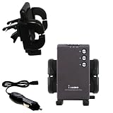 Cowon iAudio M3 Auto Vent Holder with Car Charger - Uses Gomadic TipExchange